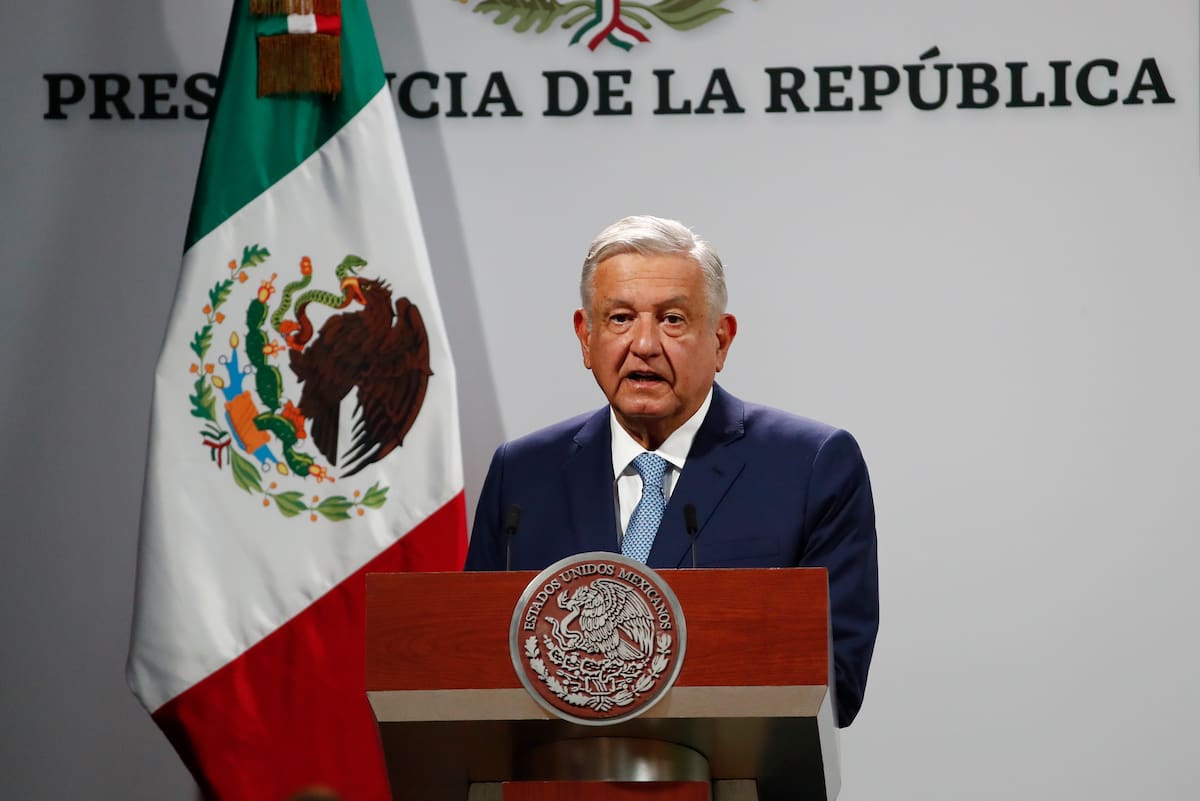 El presidente de México, Andrés Manuel López Obrador. EFE/José Méndez/Archivo