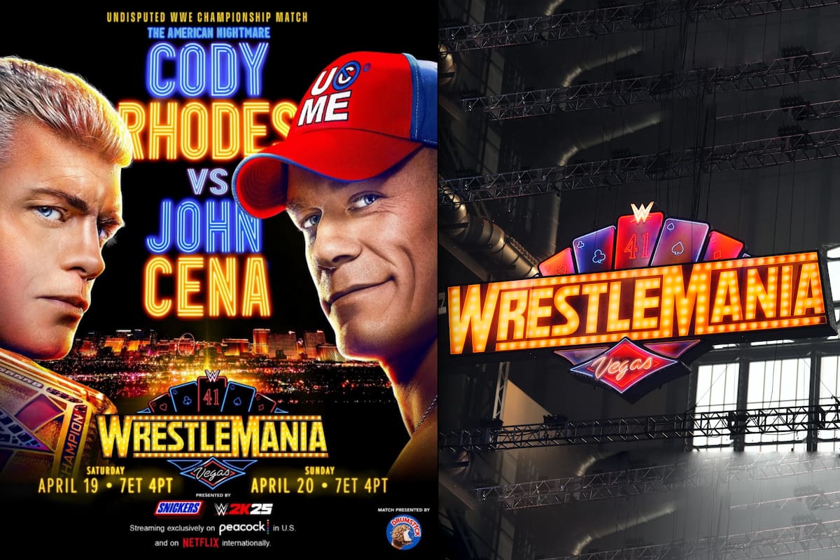 Lista la cartelera para la noche 1 y 2 de Wrestlemania 41