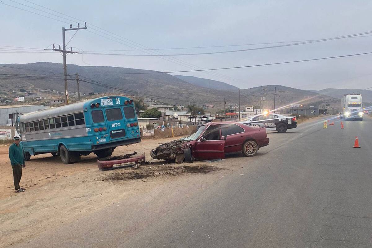 Exceso de velocidad, principal causa de accidentes fatales en Ensenada