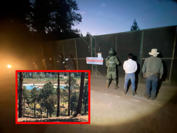 Aseguran predio de casi 500 hectáreas por cambio ilegal de uso de suelo en Valle de Bravo