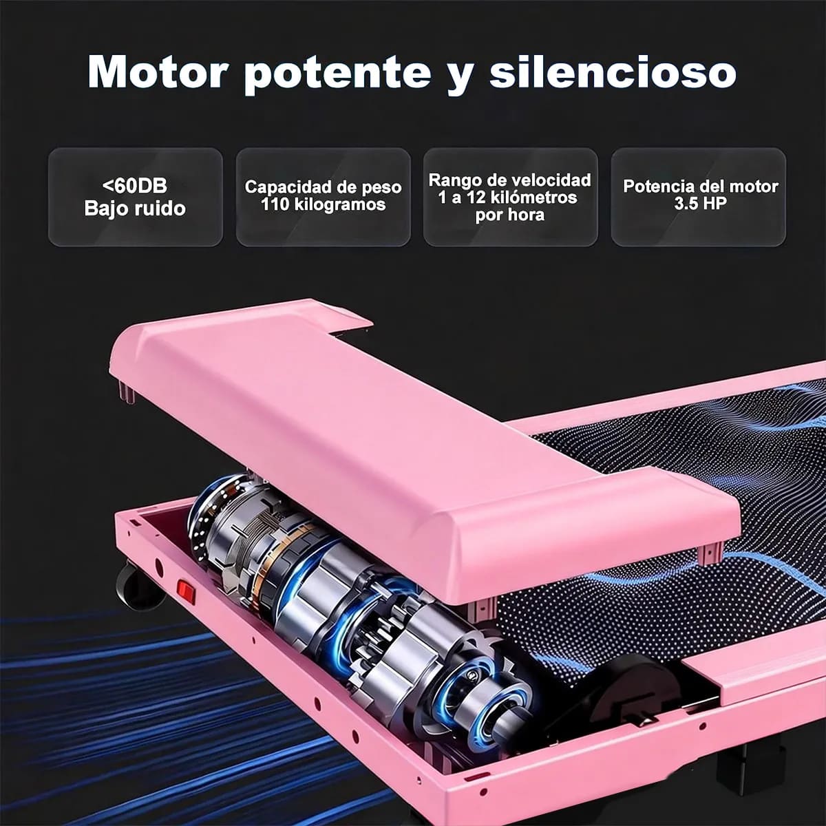 Caminadora eléctrica SOTIAY de 3.5 HP | Mercado Libre