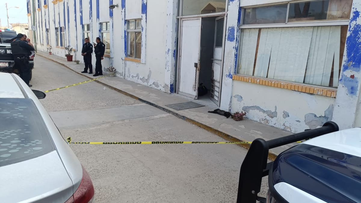 La escena fue acordonada por autoridades, que iniciaron las investigaciones tras la denuncia por el presunto caso de crueldad animal. Foto: Cortesía.