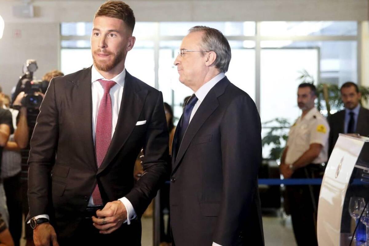 Florentino Pérez afirma que Ramos pidió su salida del Real Madrid