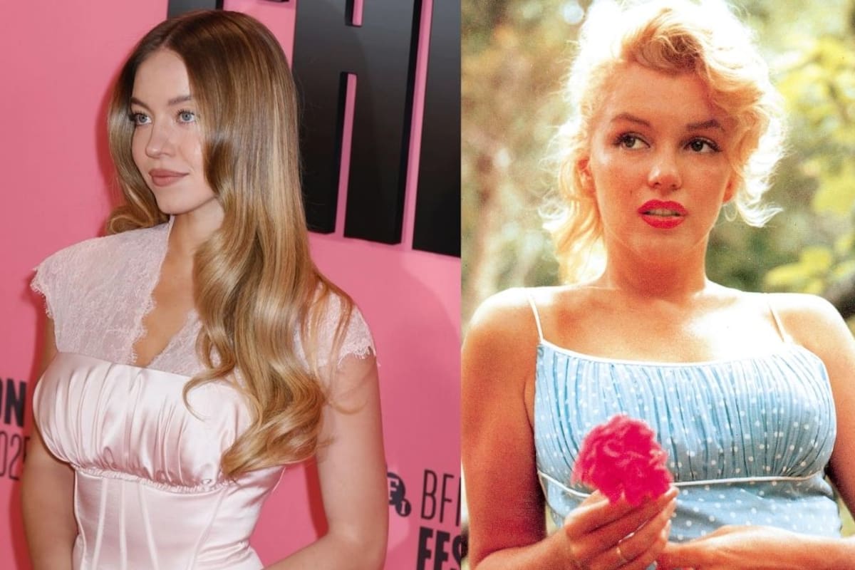 Sydney Sweeney y Marilyn Monroe son parientes, según un estudio de MyHeritage que confirma que son primas novenas por sus líneas paternas