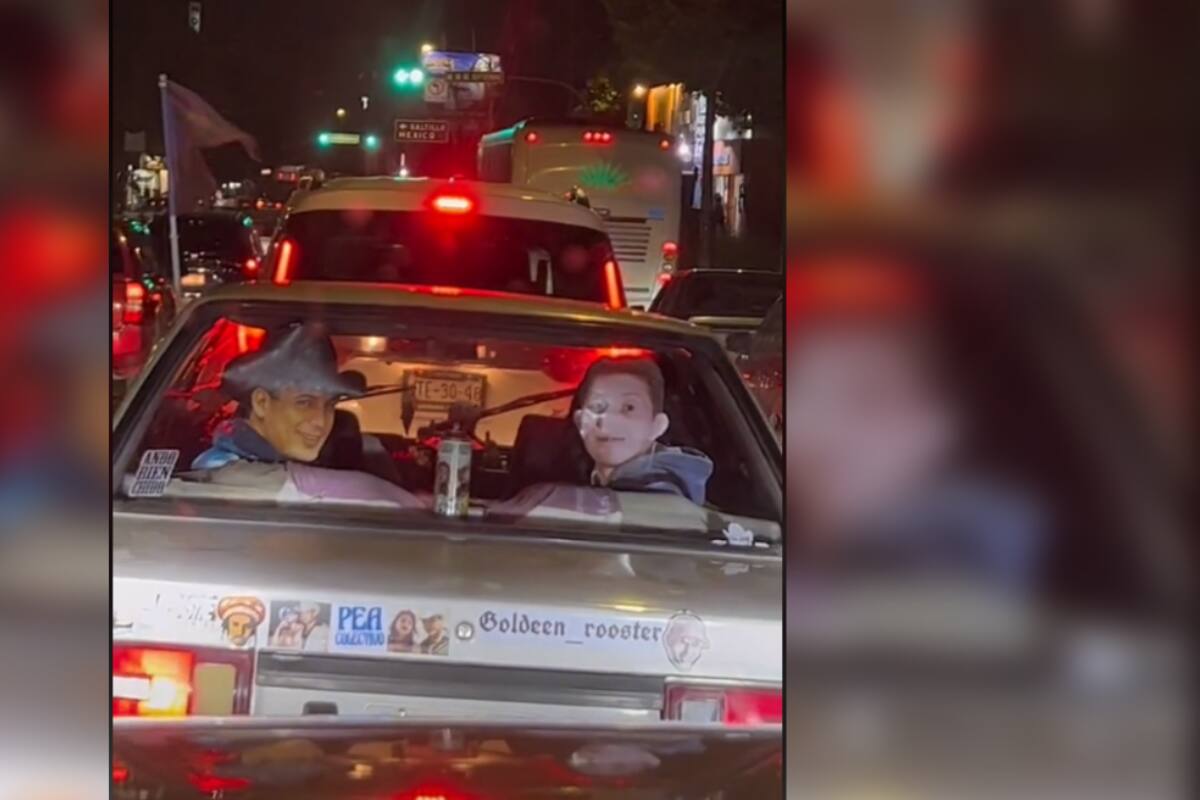 VIRAL: Chofer de taxi viaja con Octavio Ocaña y Valentín Elizalde