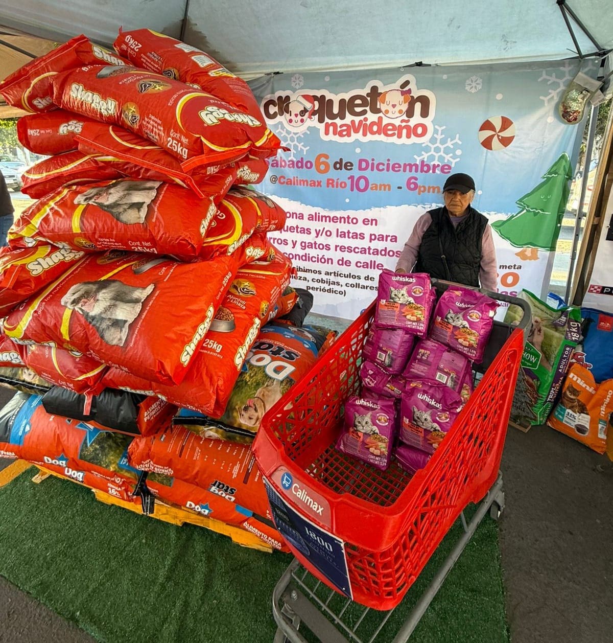 La edición 27 del Croquetón busca reunir 5 toneladas de alimento para apoyar a 19 agrupaciones dedicadas al rescate animal. Foto: Cortesía