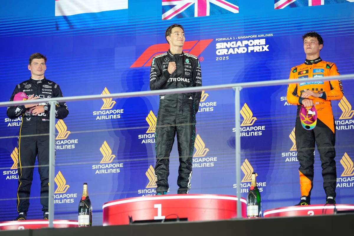 Fórmula 1: ¿Cómo quedó la tabla después del Gran Premio de Singapur?