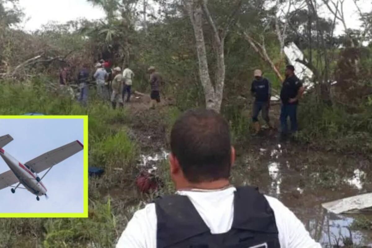 Accidente de avioneta en Venezuela cobra la vida de dos mexicanos vinculados al narcotráfico