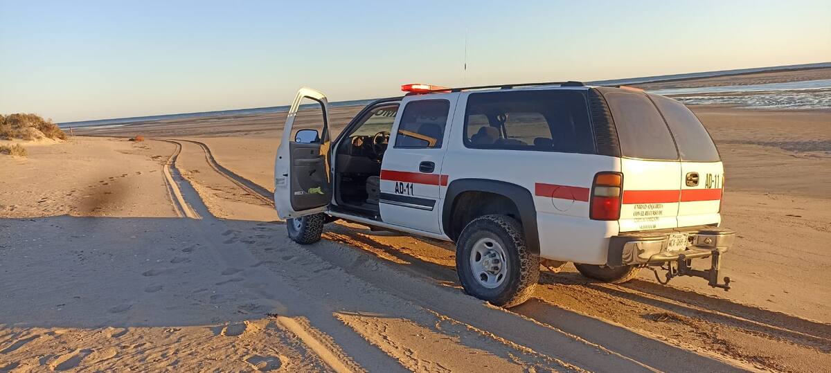 Frente a estas playas rocaportenses un hombre perdió la vida tras sufrir asfixia por inmersión luego de salvar a dos niños que se estaban ahogando la voltearse un kayak
