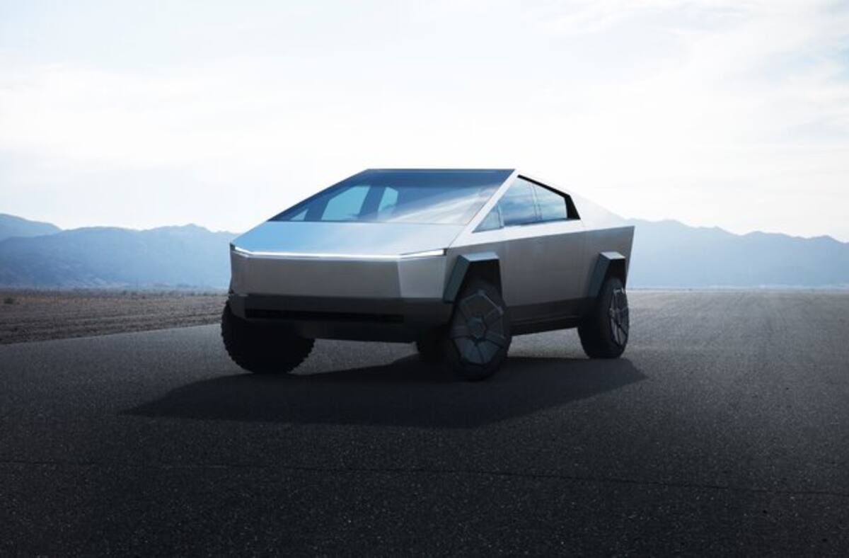 El Tesla Cybertruck, un vehículo futurista diseñado por Elon Musk