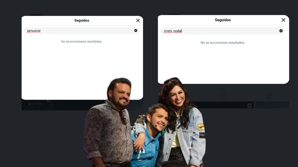 El sonorense dejó de seguir a sus papás en Instagram.