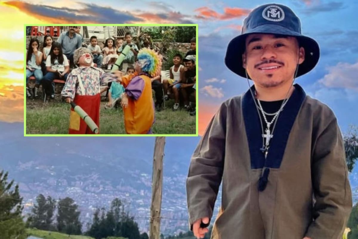 Papás de Abelito comparten fotos de su infancia cuando trabajaba como payasito