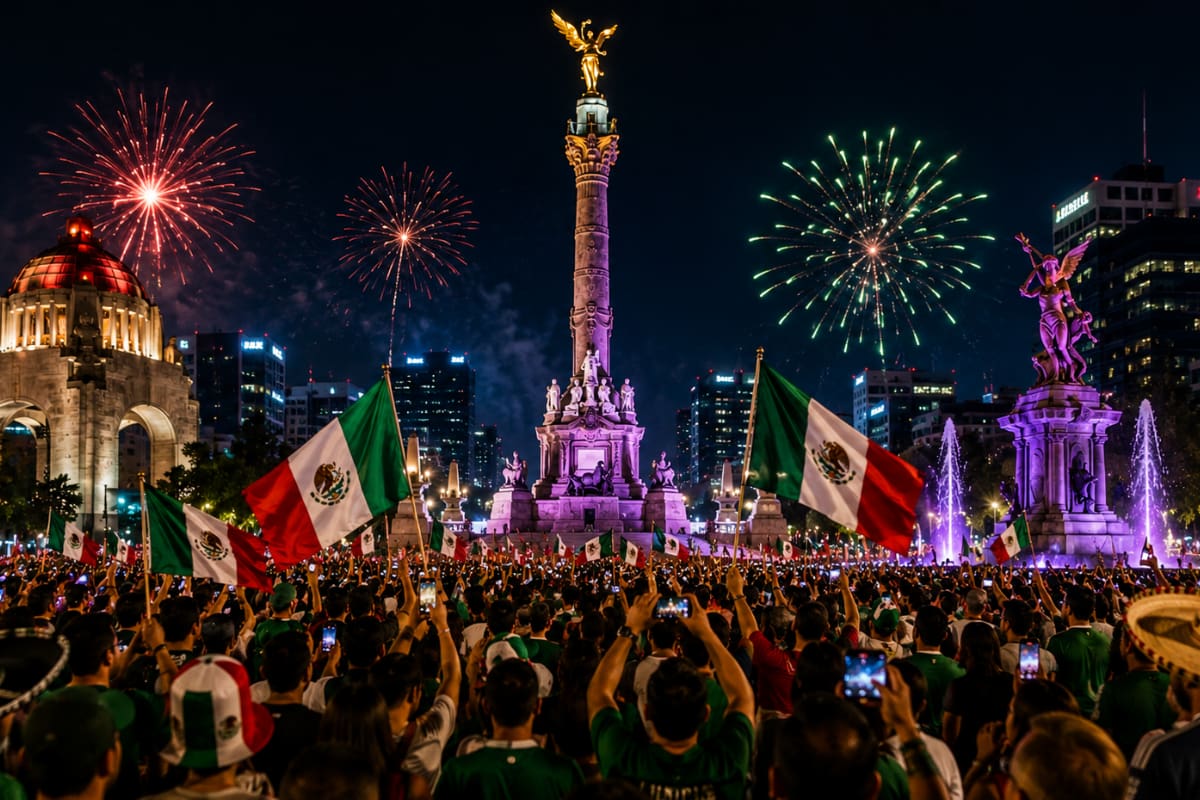 ¿Qué habrá en el Ángel de la Independencia después del partido México vs Chequia? Mariachi, sonideros y fiesta hasta la madrugada