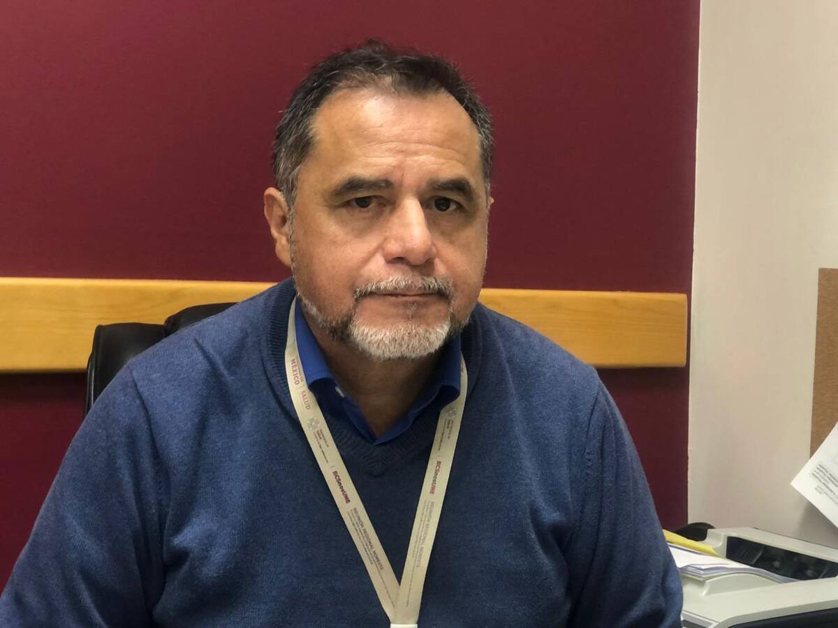 Luis García Martínez, director del Hospital General de Rosarito.