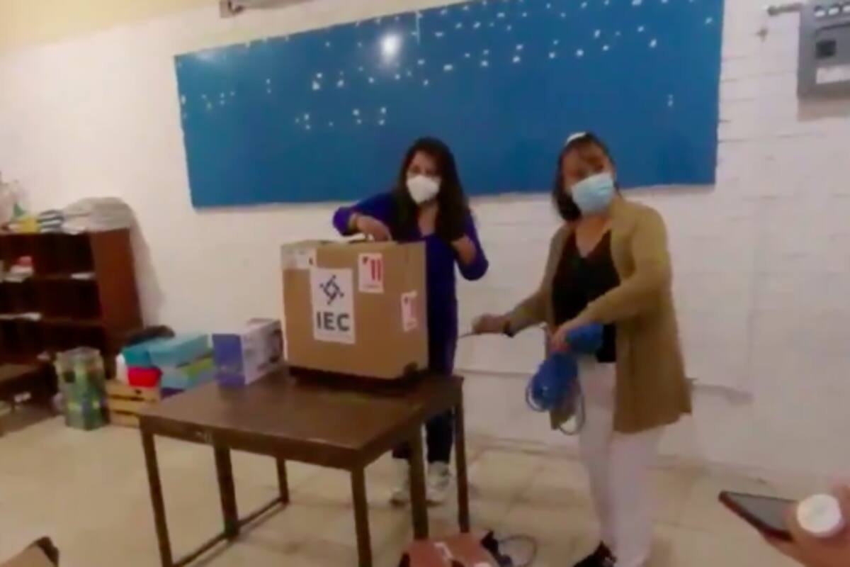 Reportan "incidencias con presunto proselitismo" a favor de Morena en elecciones de Hidalgo