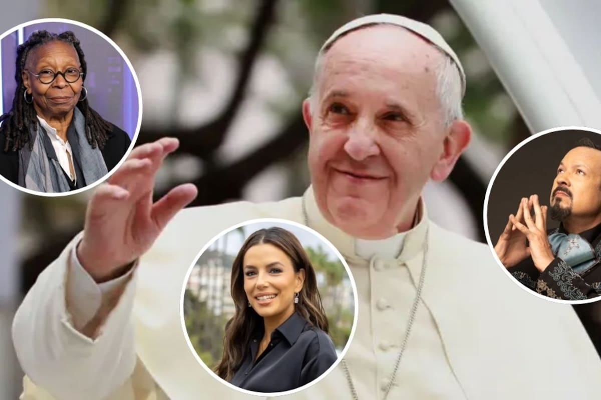 Celebridades lamentan la muerte del papa Francisco con mensajes de despedida