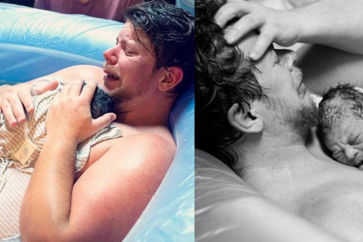 Papá trans comparte video de su parto; el momento se hace viral