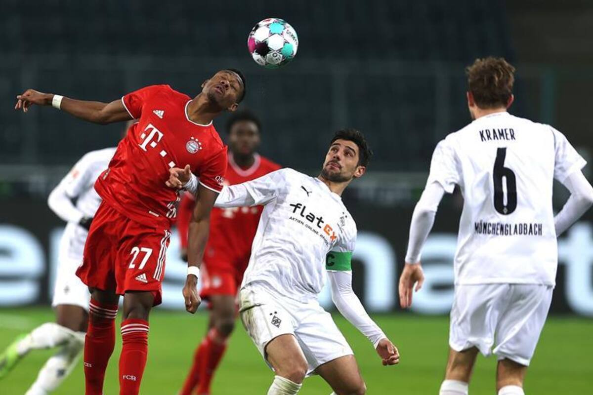 Borussia Mönchengladbach vence a Bayern Múnich con remontada