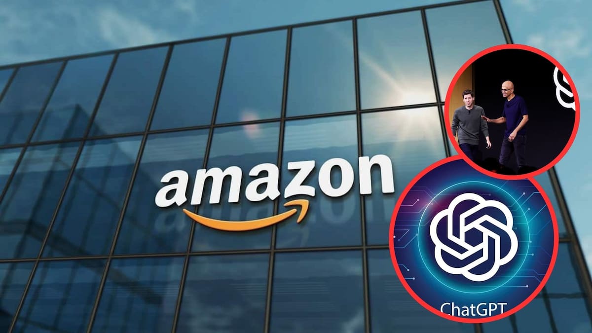 Amazon firma acuerdo histórico de 38 mil millones de dólares con OpenAI para potenciar ChatGPT