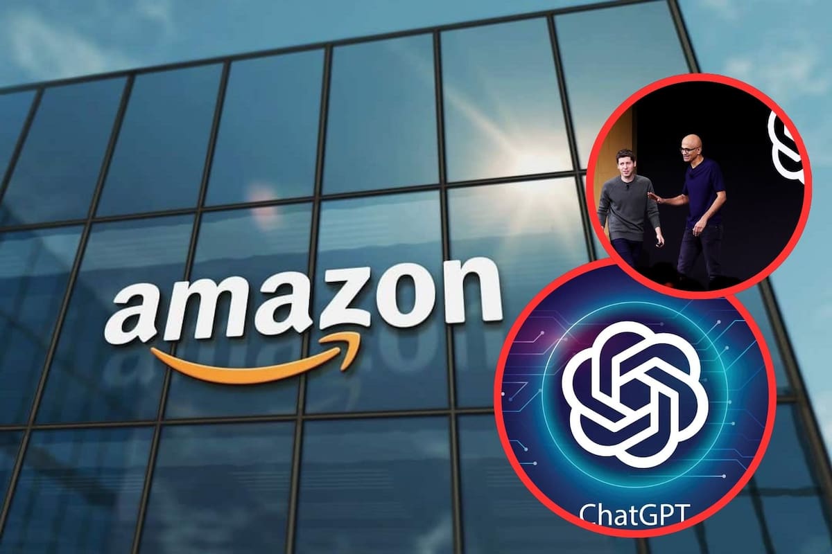 Amazon firma acuerdo histórico de 38 mil millones de dólares con OpenAI para potenciar ChatGPT