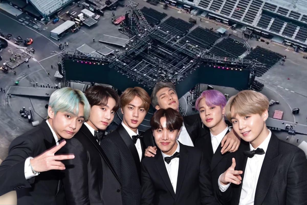 BTS transforma el Estadio GNP Seguros: así se distribuye el impresionante escenario 360 para sus conciertos en México