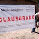 Clausuran predio en Chihuahua por desgajar cerro sin permiso: maquinaria pesada devastó vegetación forestal en zona ejidal