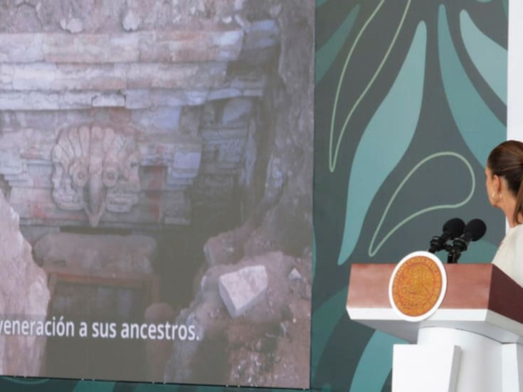Encuentran en Oaxaca la tumba zapoteca mejor conservada de la última década, informa la presidenta Sheinbaum