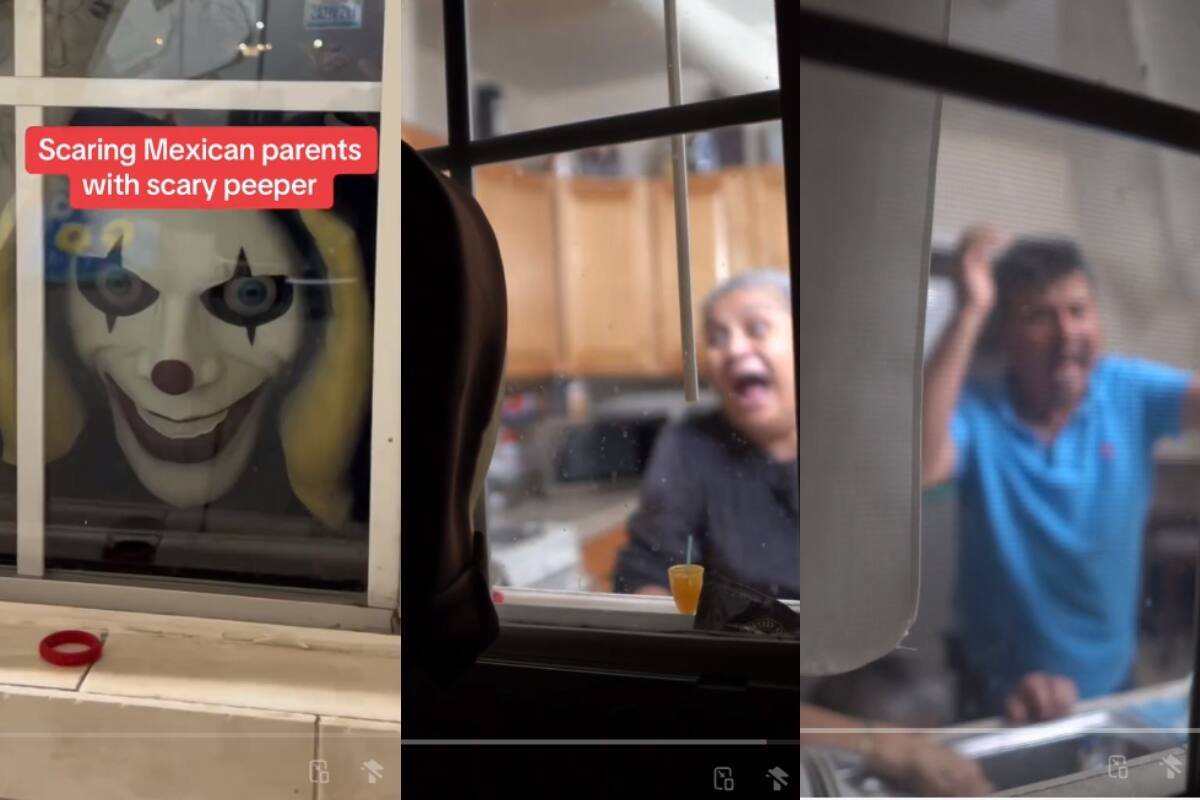 TikToker les da tremendo susto a sus padres con esta aterradora broma viral (VIDEO)