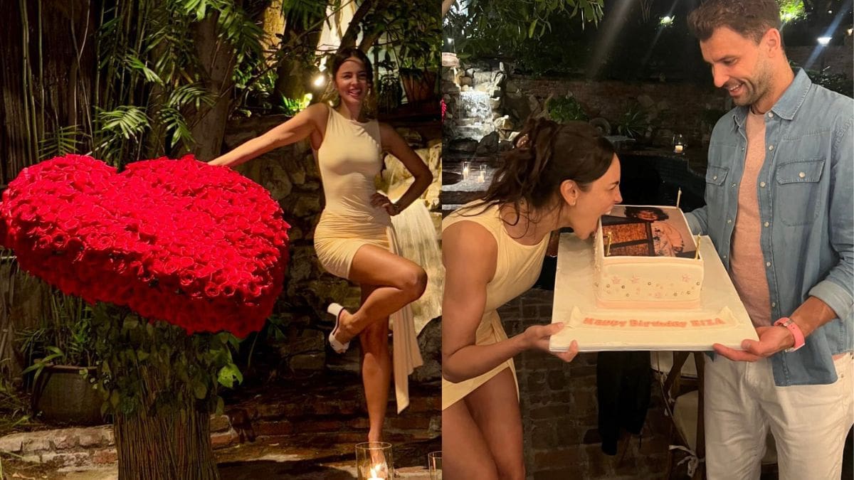 Eiza González celebró su cumpleaños con una velada íntima y un lujoso corazón gigante de rosas, regalo de su novio tenista que llamó la atención por su tamaño y costo.