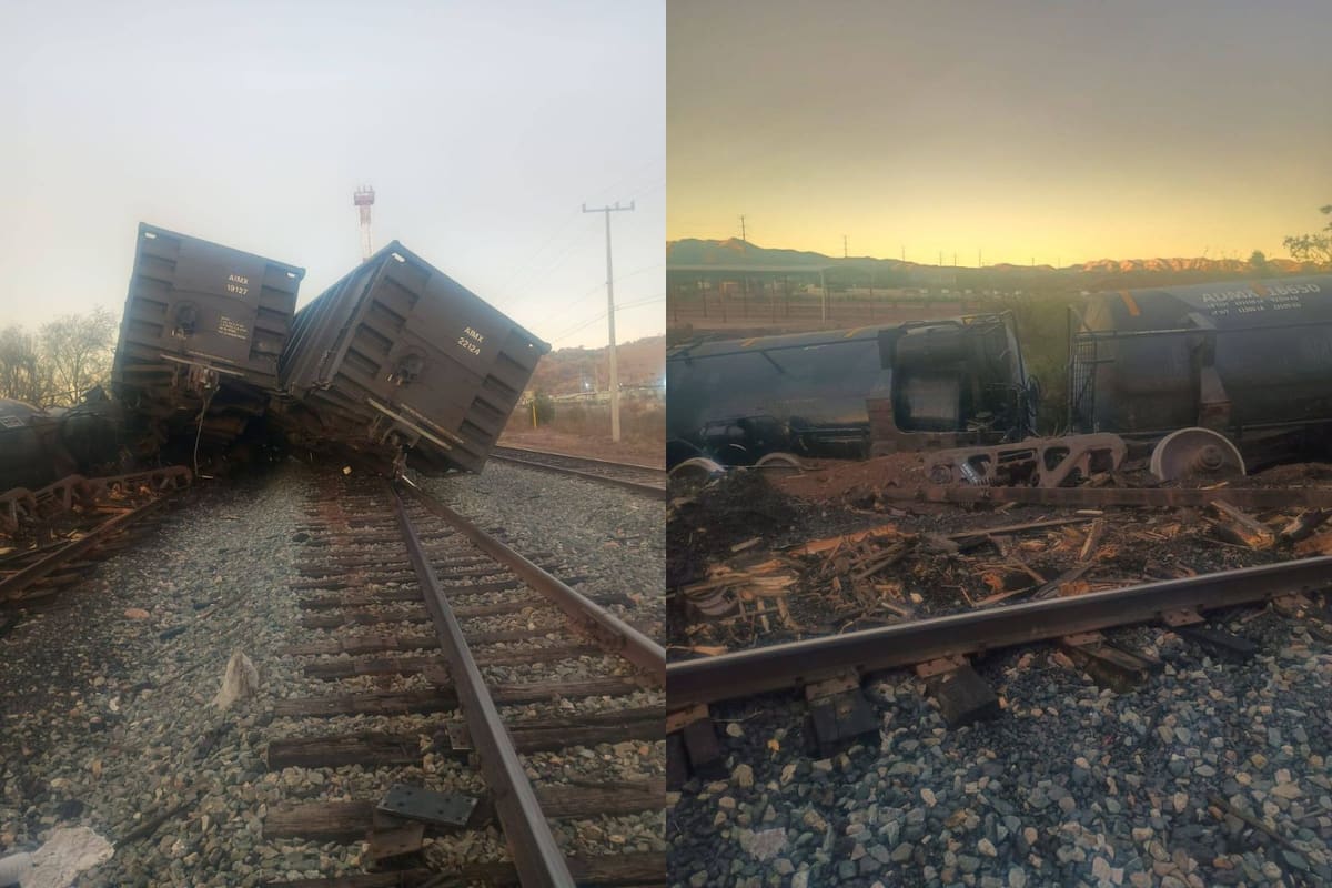 Descarrilamiento ferroviario en el sector Agua Zarca de Nogales no deja personas lesionadas ni representa riesgo para la población, asegura Protección Civil