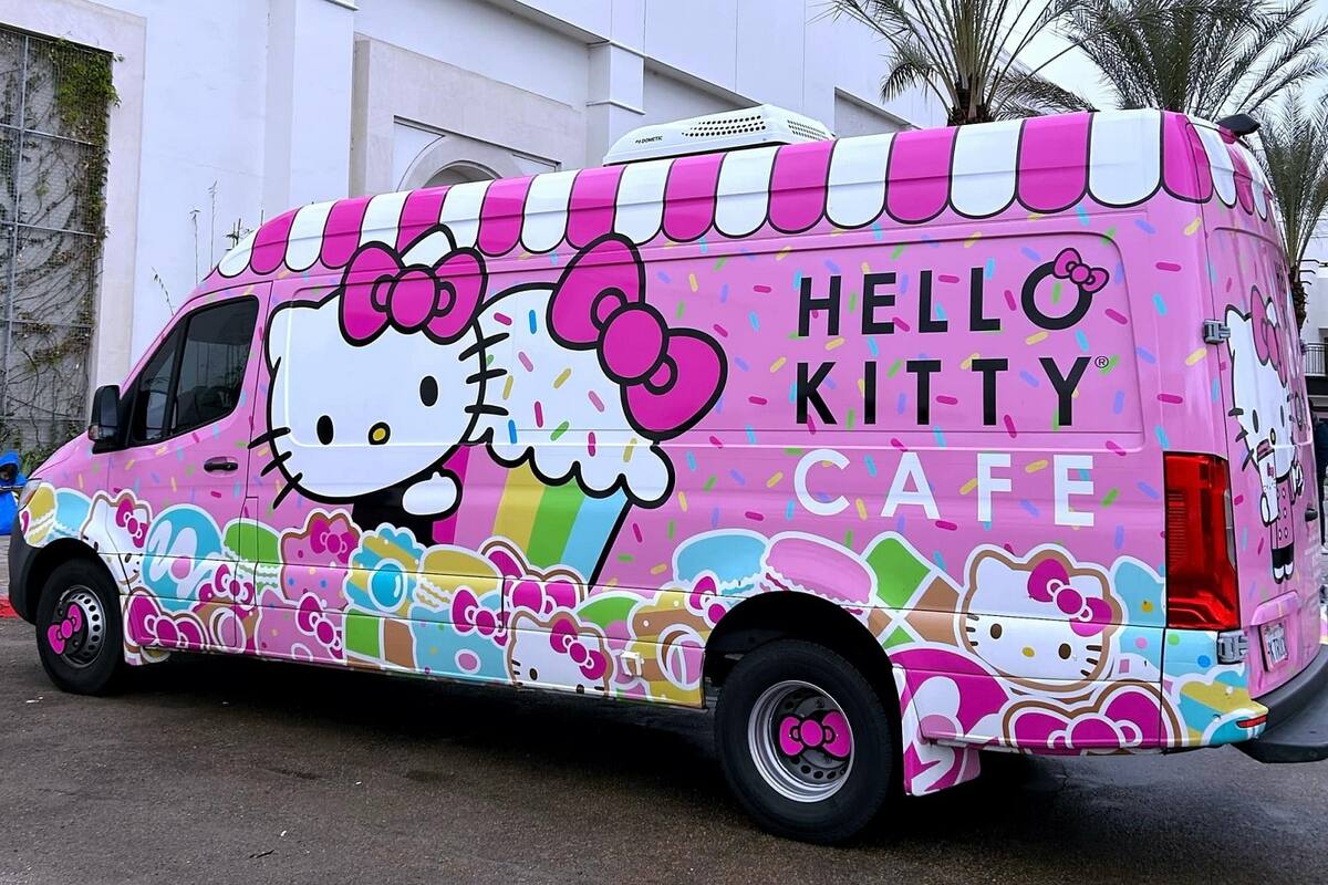 Hello Kitty Cafe Truck regresa a California