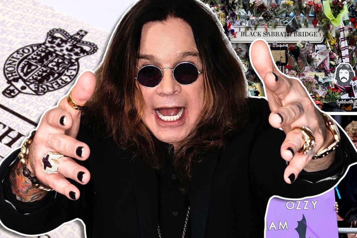 ¿De qué murió Ozzy Osbourne? Revelan acta de defunción del cantante