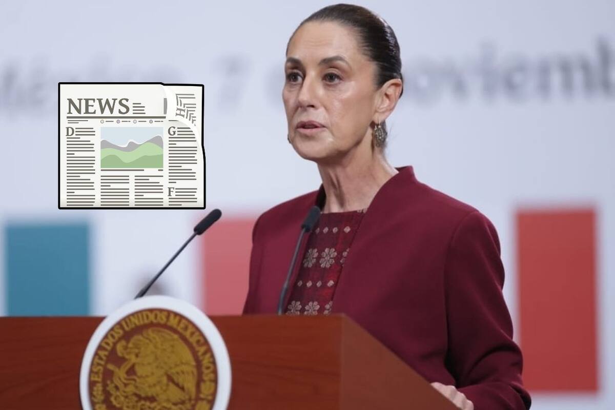 Sheinbaum cuestiona a La Derecha Diario y acusa difusión de información para generar una percepción negativa de su Gobierno