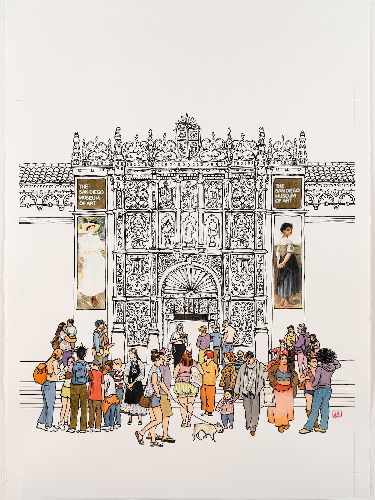 La muestra “Forjando un legado: 15 años de adquisiciones históricas” reúne alrededor de 120 obras de artistas internacionales y forma parte de las celebraciones por el centenario del museo. Foto: Cortesía