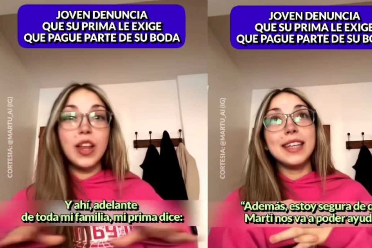 “Quería que le pagara la mitad del costo total de la boda”: mujer causa polémica al revelar que su prima le pidió cubrir parte de los gastos