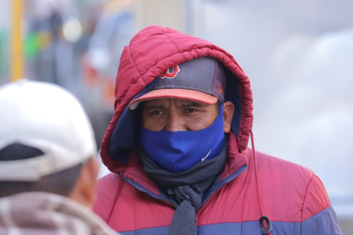 Alertan por llegada de frente frío a la entidad; se esperan lluvias