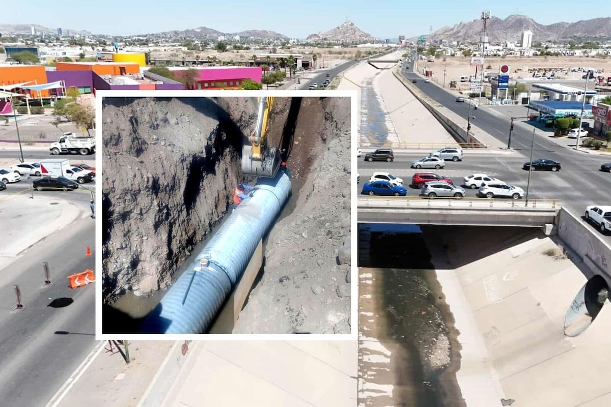 Inician reparaciones en tubería de Paseo Río Sonora y Las Quintas tras un mes de cierre vial