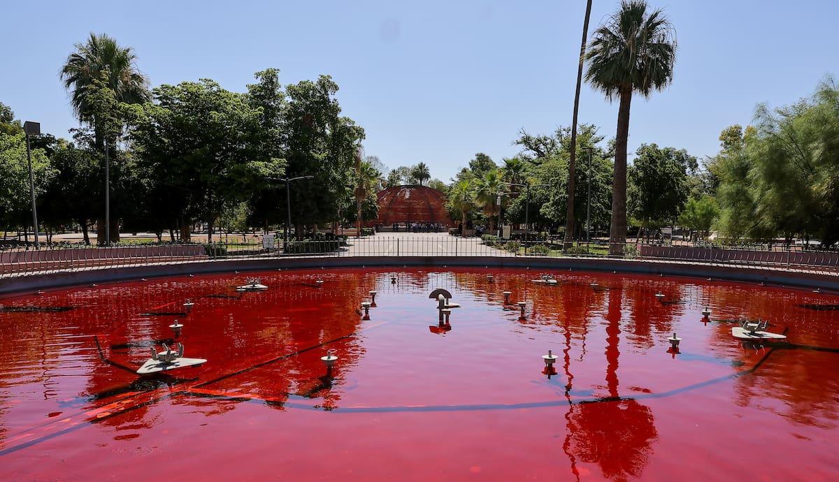 Fuente del Parque Madero