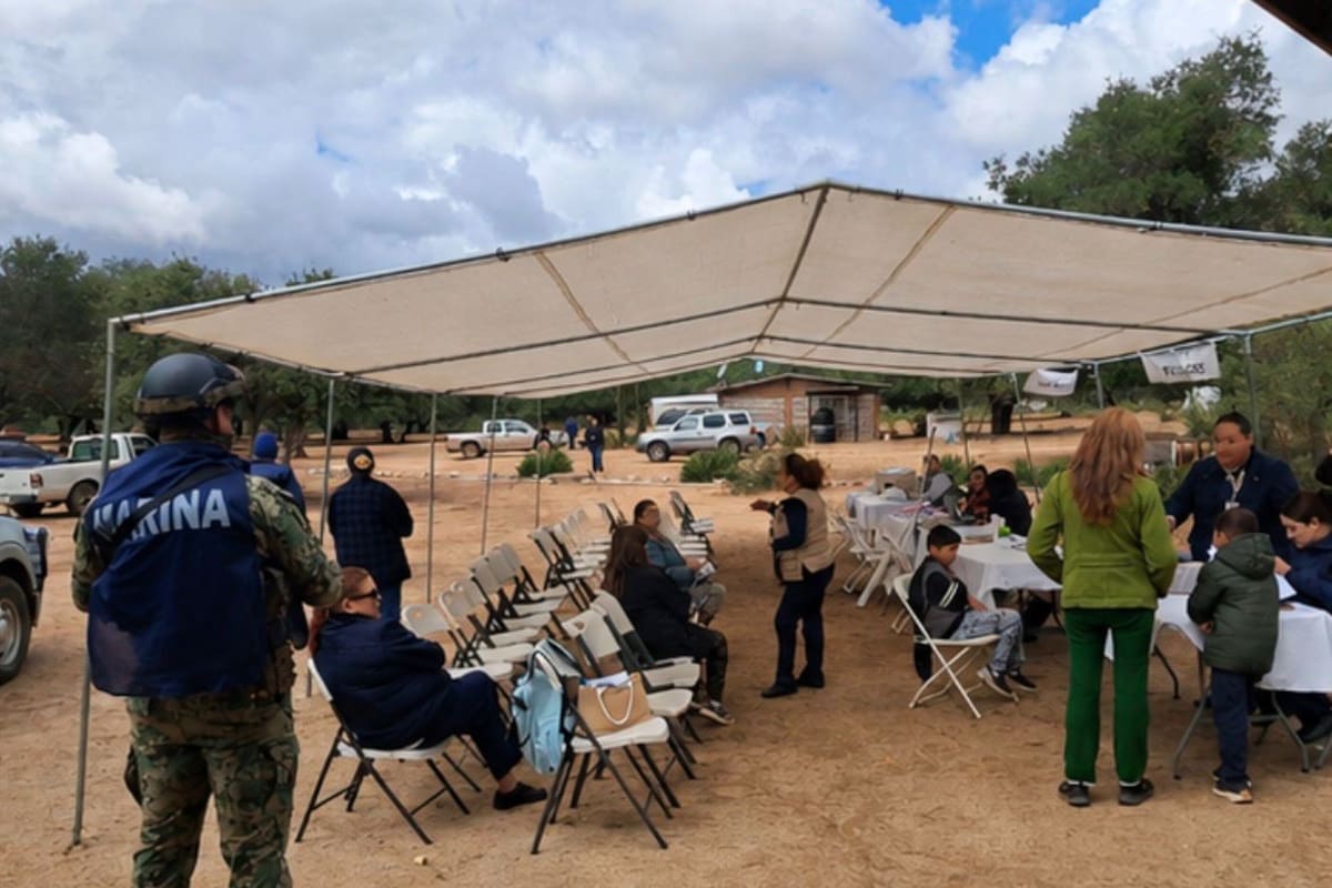 Marina despliega brigadas médicas en zonas alejadas de Ensenada