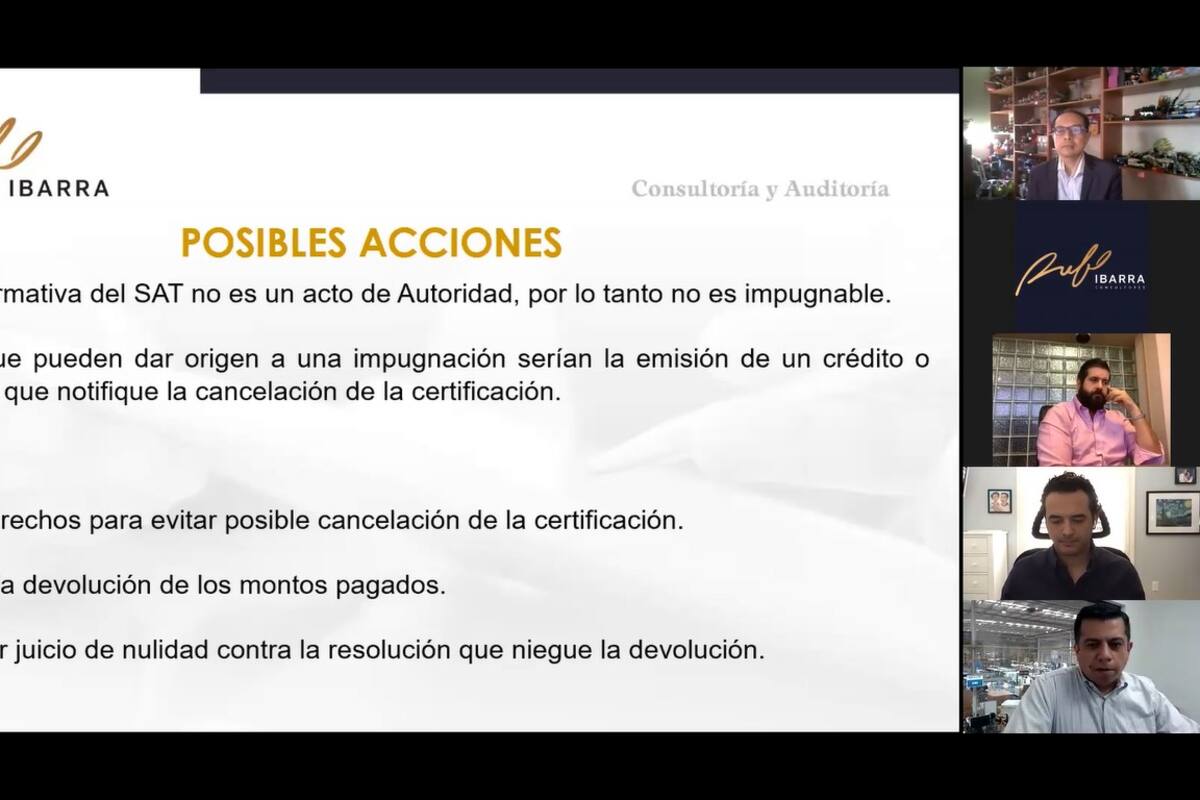 Aclaran especialistas nota informativa del SAT sobre pago de derechos