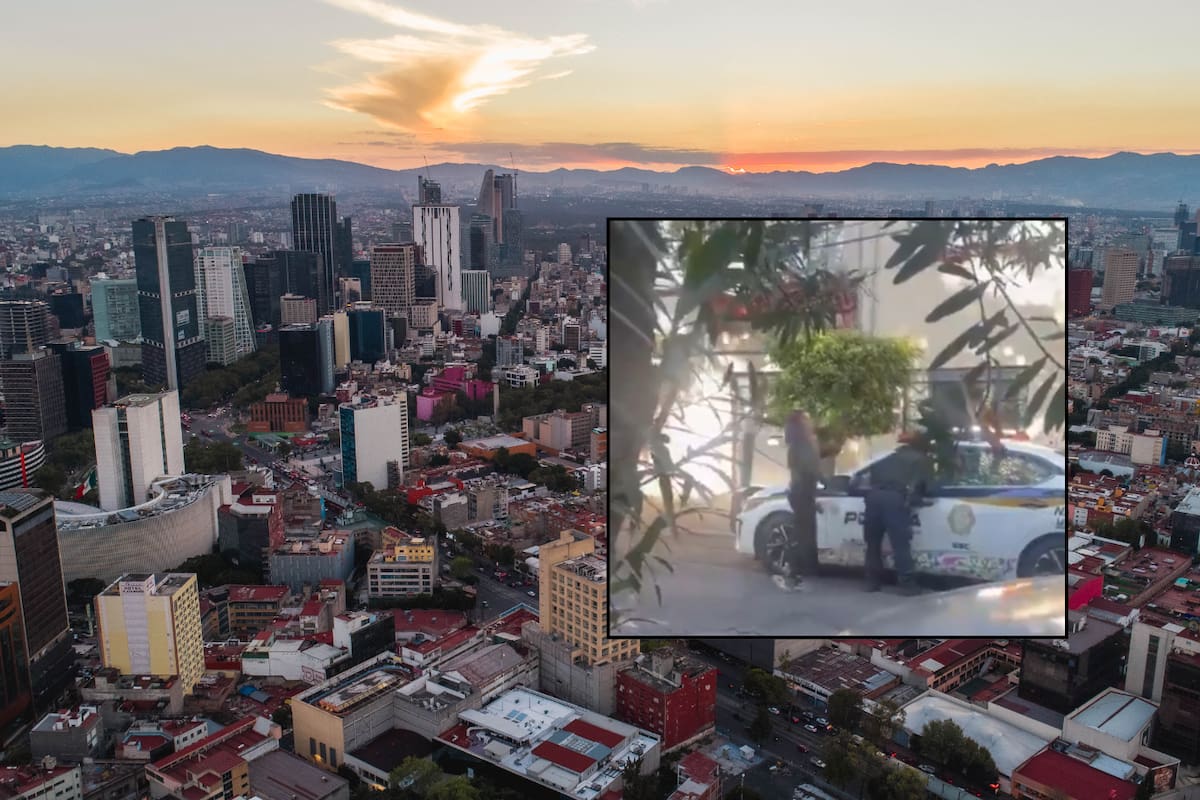 Lady Patadas: Una mujer fue detenida tras insultar y golpear a un oficial que atendía un reporte en la CDMX