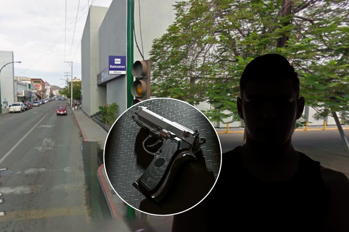 Encapuchados secuestran a hombre y lo obligan a sacar dinero de un banco en Hermosillo