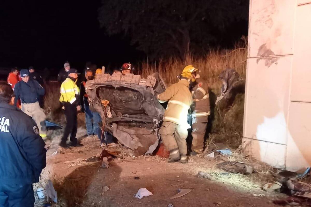 Nogales: Descartan que choque en el que murieron 5 jóvenes haya sido por falla en infraestructura vial