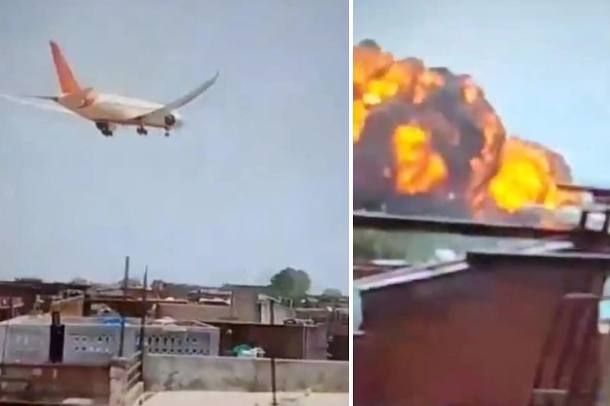 Avión con 242 personas a bordo se estrella en India; autoridades lo califican como uno de los peores accidentes en décadas