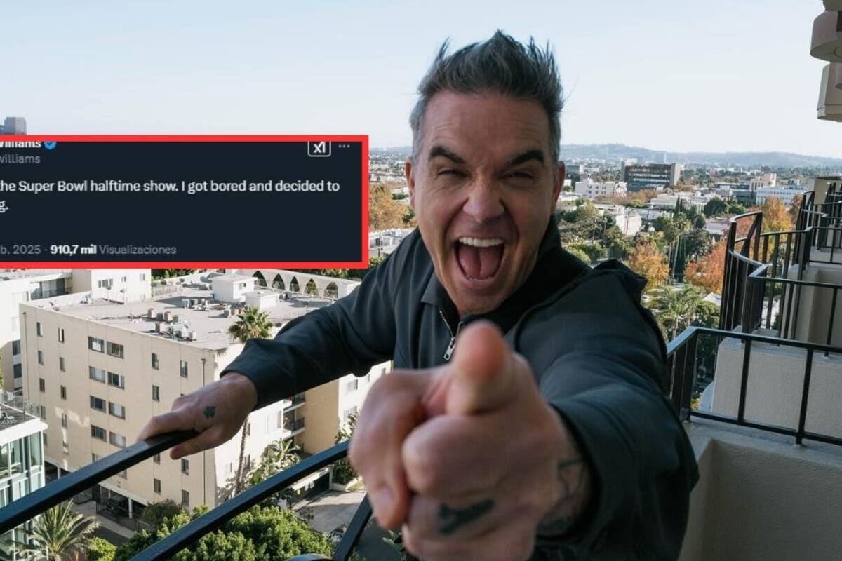 Robbie Williams desmiente que estará en el show de medio tiempo del Super Bowl: “Estaba aburrido”