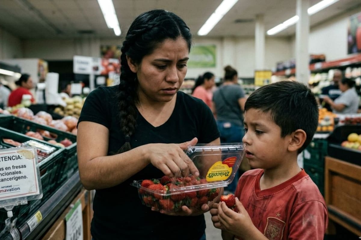Alerta por pesticidas en FRESAS de famosa marca: se encontraron hasta 12 químicos que podrían generar riesgo cancerígeno