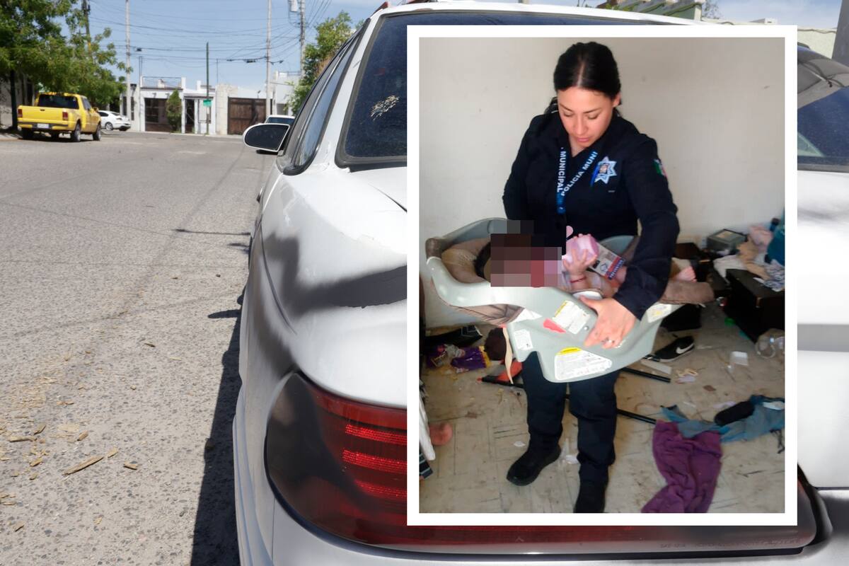 “Estaban solos siempre... escuchaba el llanto de la bebé”: Rescatan a menores en Hermosillo