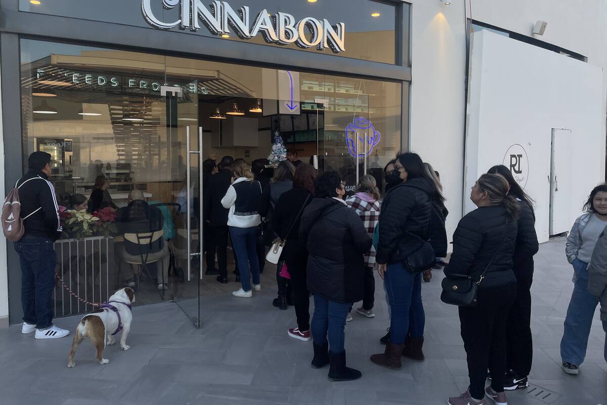 ¡Llega la reconocida marca de roles Cinnabon a Plaza Península!