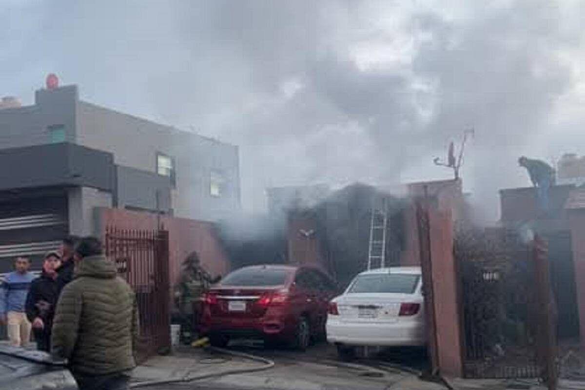 Hombre de la tercera edad es hospitalizado tras incendio