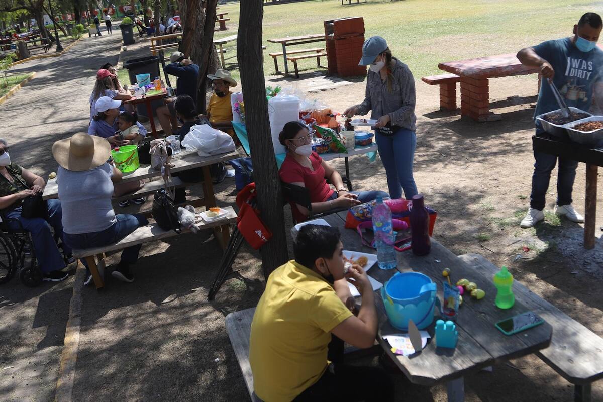 Baja la afluencia a Bosque de la Ciudad por calor